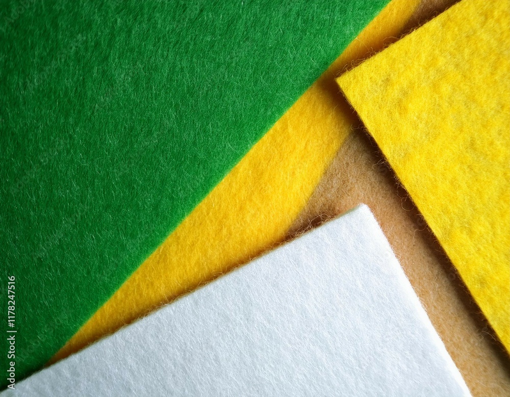 texture of craft paper in white yellow and bright green shades macro structure of vintage abstract cardboard featuring geometric shapes and gradients closeup of a felt backdrop with copy space image texture of craft paper in white yellow and bright green shades macro structure of vintage abstract cardboard featuring geometric shapes and gradients closeup of a felt backdrop with copy space image