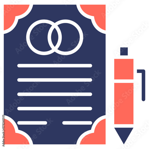 Wedding Contract Icon