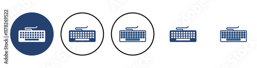 Keyboard icon vector. keyboard vector symbol