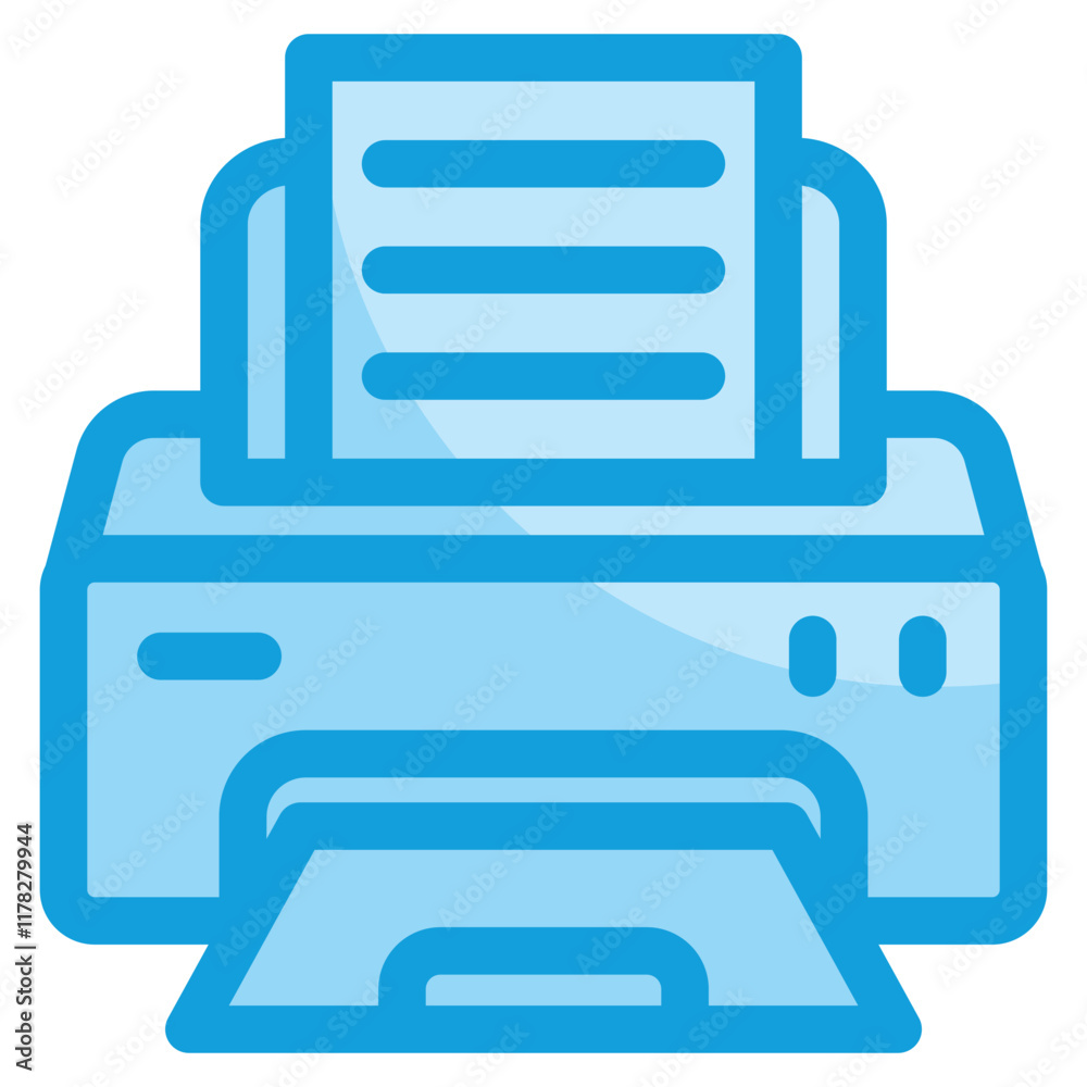 Print Icon Element For Design Print Icon Element For Design