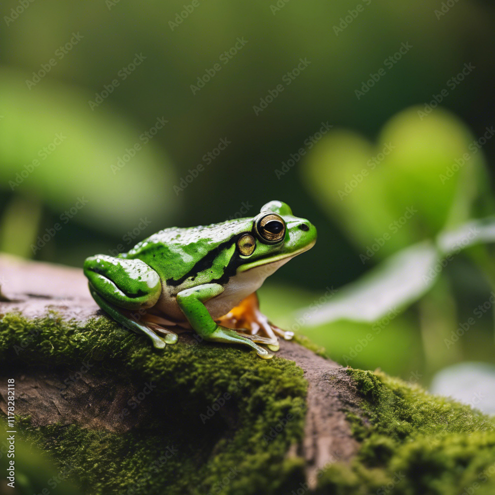 Fototapeta premium Frog Closeup