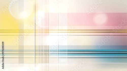 Abstract pastel background with blurred lines and soft colors.