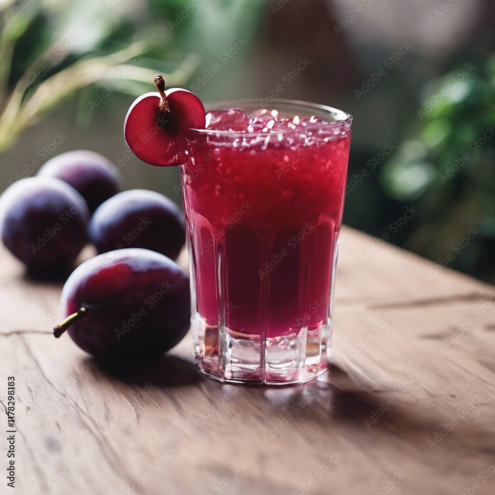 Plum Juice Drink Plum Juice Drink