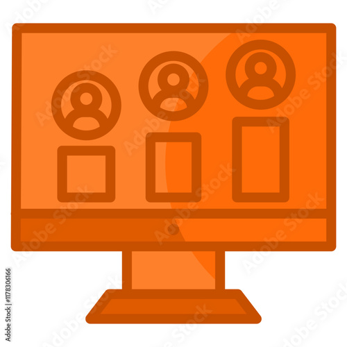 Election Results  Icon Element For Design