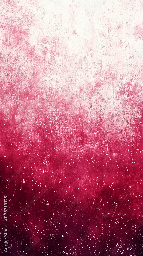 Fototapeta premium Elegant Gradient Background Transitioning from Blush to Deep Red with Subtle Textured Effects, Perfect for Modern Design Projects. Copy space