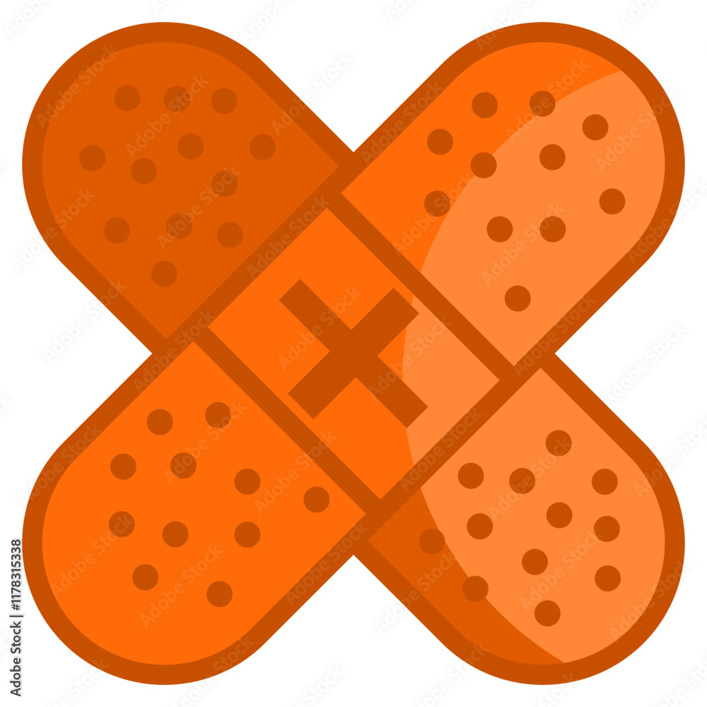 Band-Aid Icon Element For Design Band-Aid Icon Element For Design