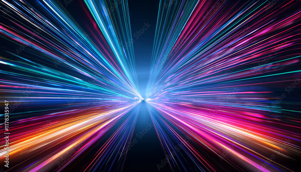 dynamic tech background displays fast speed lines colorful light streaks create futuristic scene high tech vibes abstract digital art modern tech illustration futuristic tech aesthetic dynamic tech background displays fast speed lines colorful light streaks create futuristic scene high tech vibes abstract digital art modern tech illustration futuristic tech aesthetic
