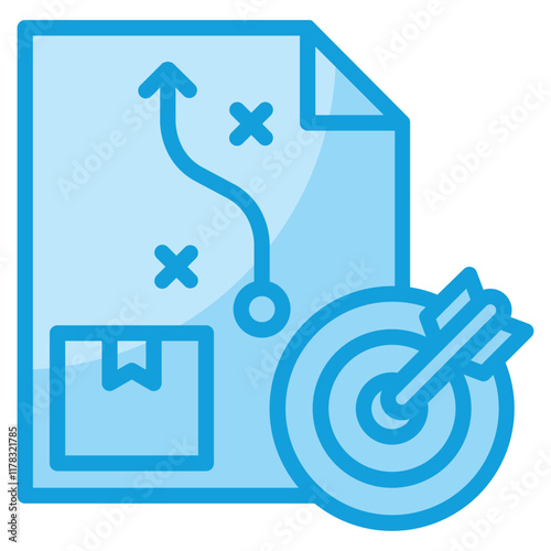 Product Strategy Icon Element For Design