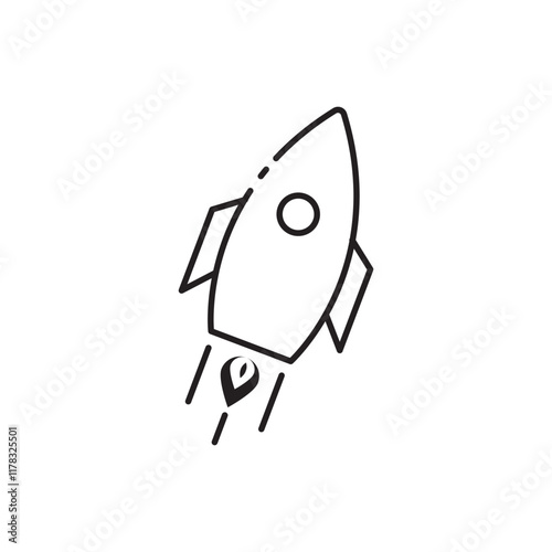 Rocket  logo icon