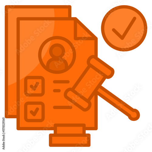 Compliance  Icon Element For Design