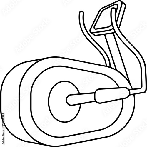 Elliptical Machine Icon