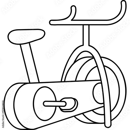 Stationary Bike Icon