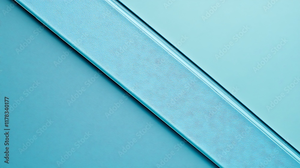 Fototapeta premium Abstract Blue Textured Background Diagonal Design