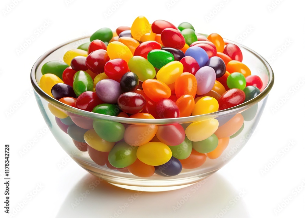 Delicious Jelly Bean Soup - Vibrant Bowl Delicious Jelly Bean Soup - Vibrant Bowl