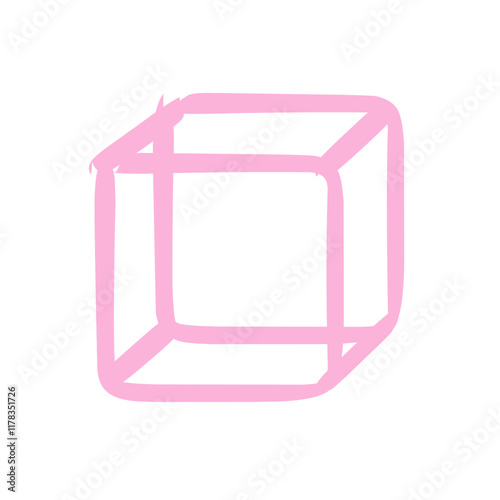 pink box cube