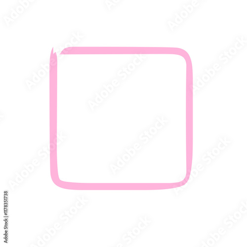 pink square