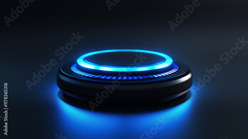 Wallpaper Mural dark Abstract Technology Background with computer Torontodigital.ca