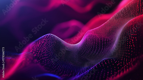 Wallpaper Mural dark Abstract Technology Background with computer Torontodigital.ca