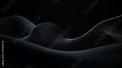 Wallpaper Mural dark Abstract Technology Background with computer Torontodigital.ca