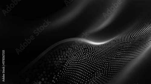 Wallpaper Mural dark Abstract Technology Background with computer Torontodigital.ca