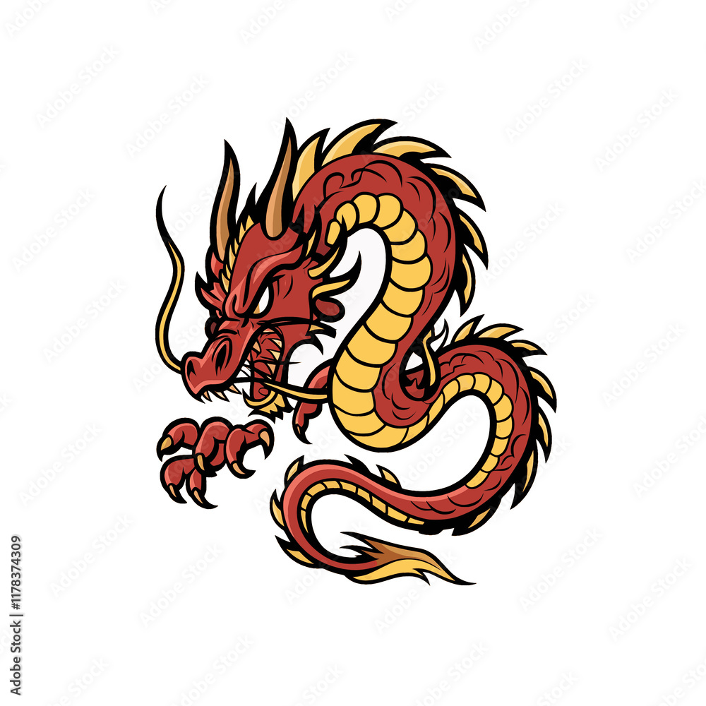 dragon fire fierce logo illustration design dragon fire fierce logo illustration design