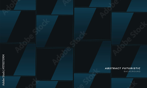 Square Digital Light on blue Background. Vector illustration.