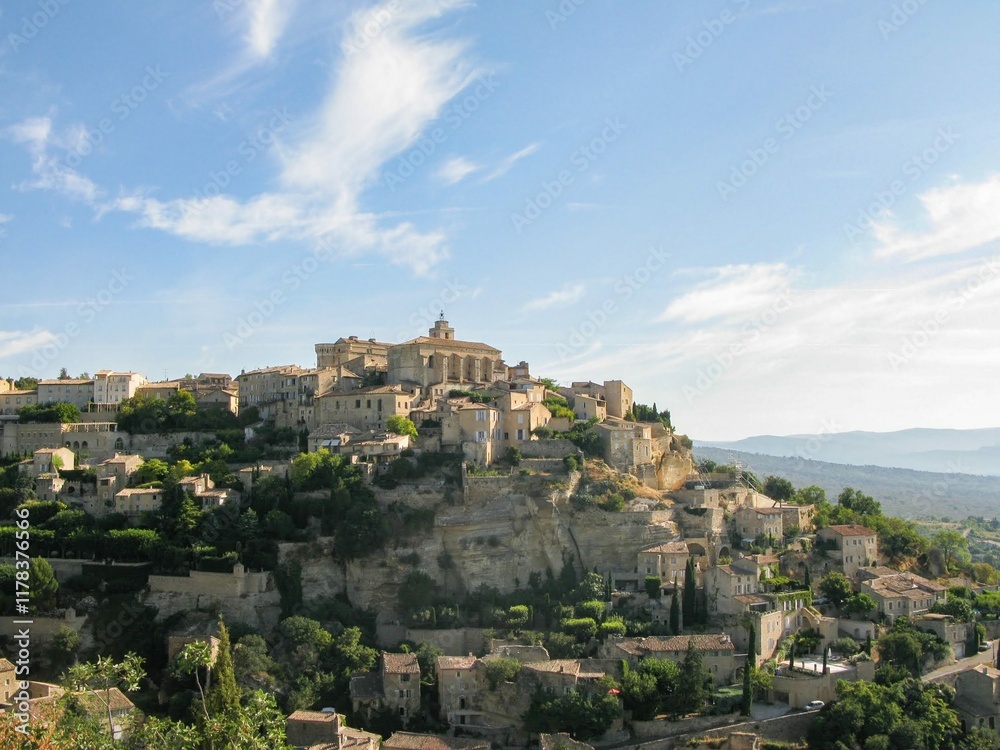 Picturesque Hilltop Village of Gordes in Provence, France