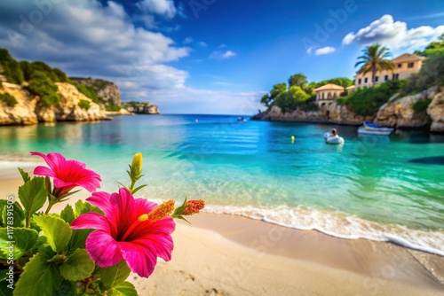 Escape to Cala Llombards, Mallorca: sun-drenched beaches, crystal waters, ideal for stunning macro photography.