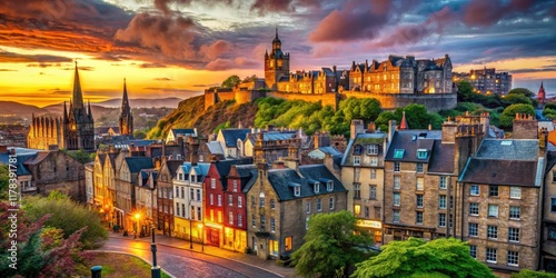 Explore Edinburgh's captivating cityscape: panoramic views, hidden corners, and architectural masterpieces await.