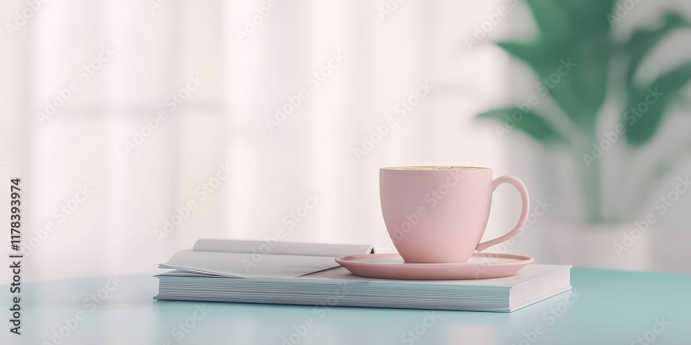 Essential tax time documents and coffee setup in a cozy workspace for productive filing season Essential tax time documents and coffee setup in a cozy workspace for productive filing season