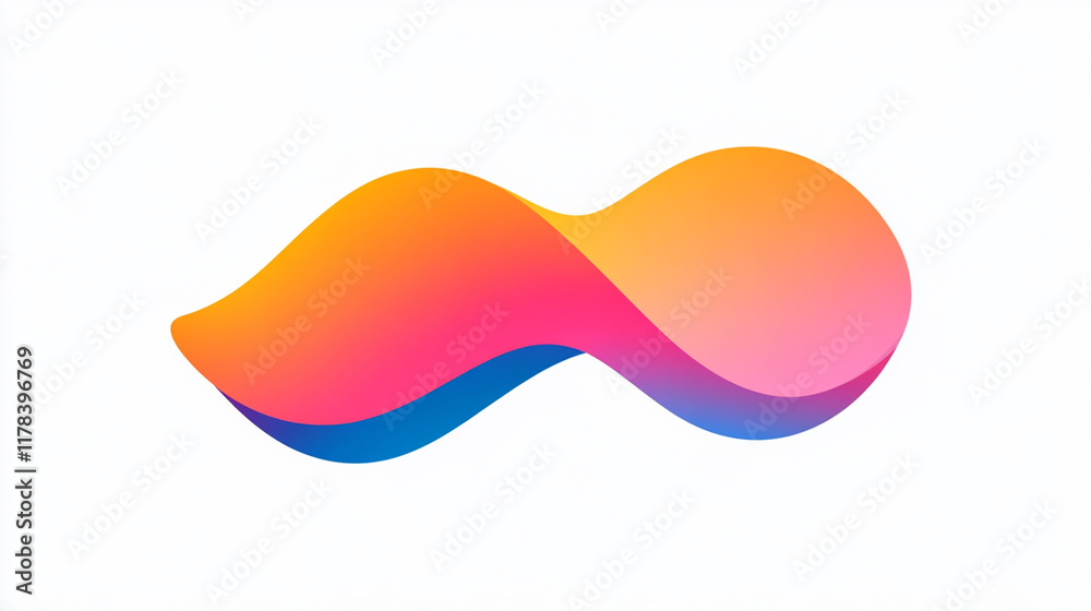Colorful Abstract Gradient Design Colorful Abstract Gradient Design
