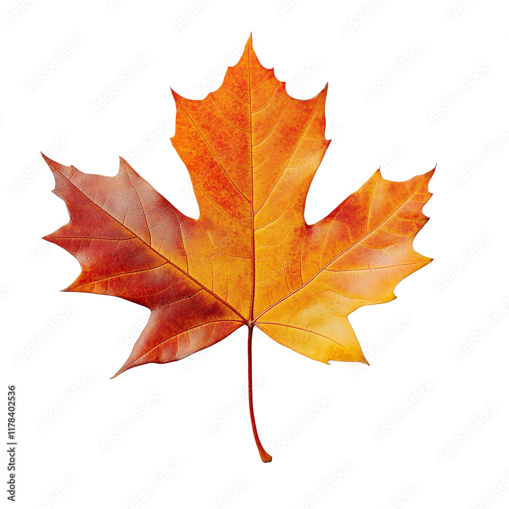 Obraz premium maple leaf isolated on white