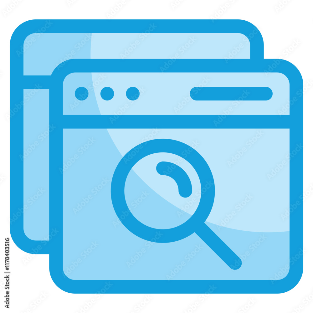 Browser Search Icon Element For Design Browser Search Icon Element For Design