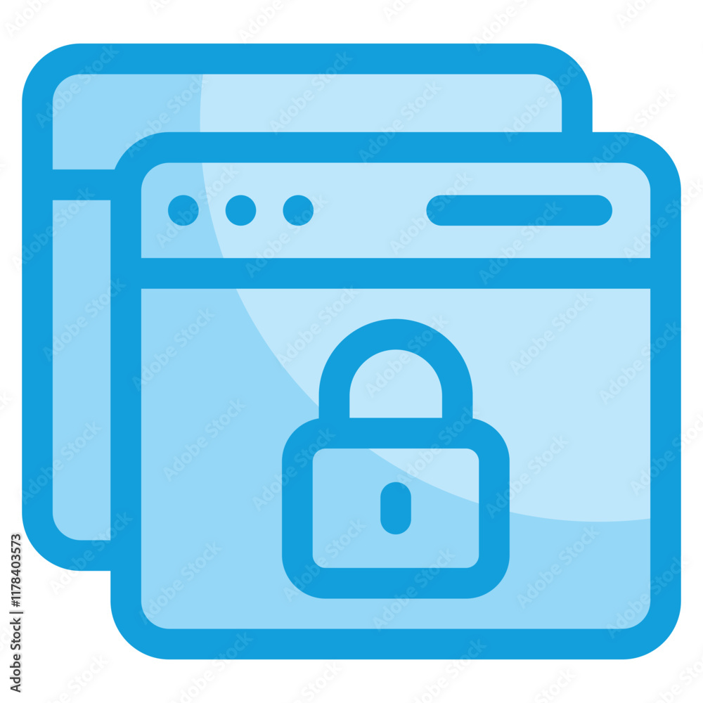 Browser Lock Icon Element For Design Browser Lock Icon Element For Design