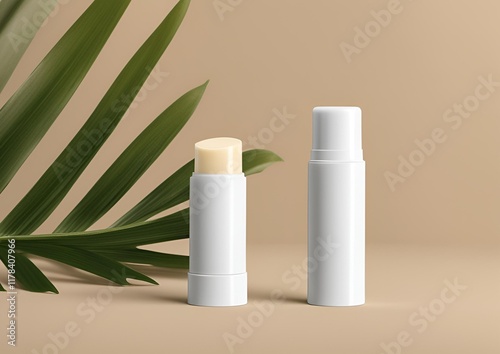 Mockup_1 (4961 x 3508 px) - mockup of plastic cream blank capped lip balm (3)