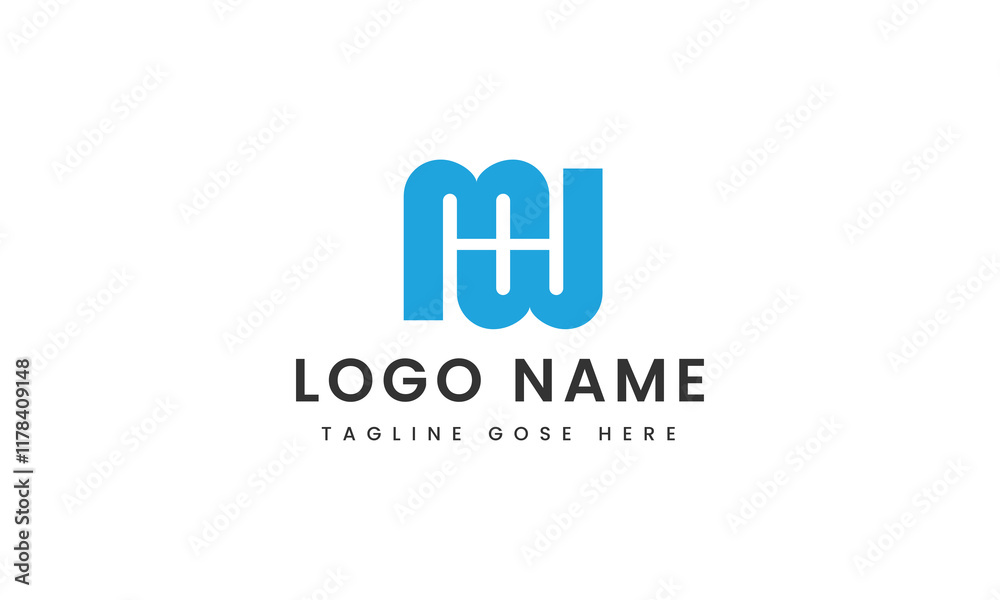 mw letter custom logo design mw letter custom logo design