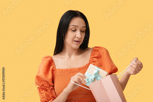 Beautiful young woman with ...