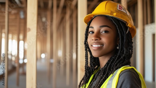 Confident Young Female Construction Worker
