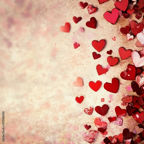 romantic love valentine day background for social media