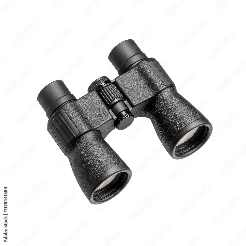 Black Binoculars for Outdoor Adventure and Observation Black Binoculars for Outdoor Adventure and Observation