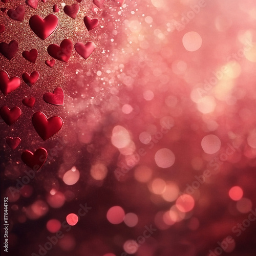 romantic love valentine day background for social media