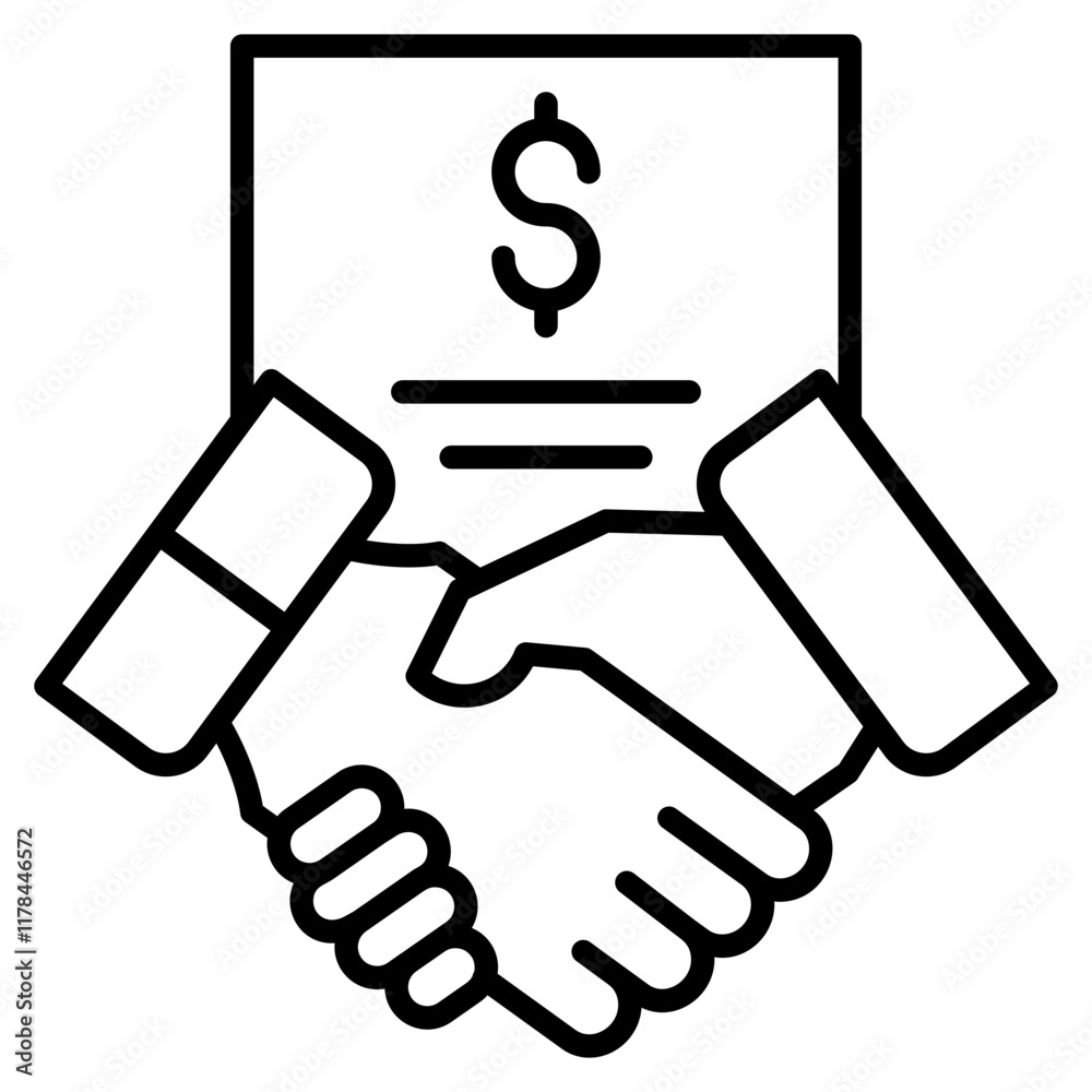 Contract Proposal Icon Element For Design Contract Proposal Icon Element For Design