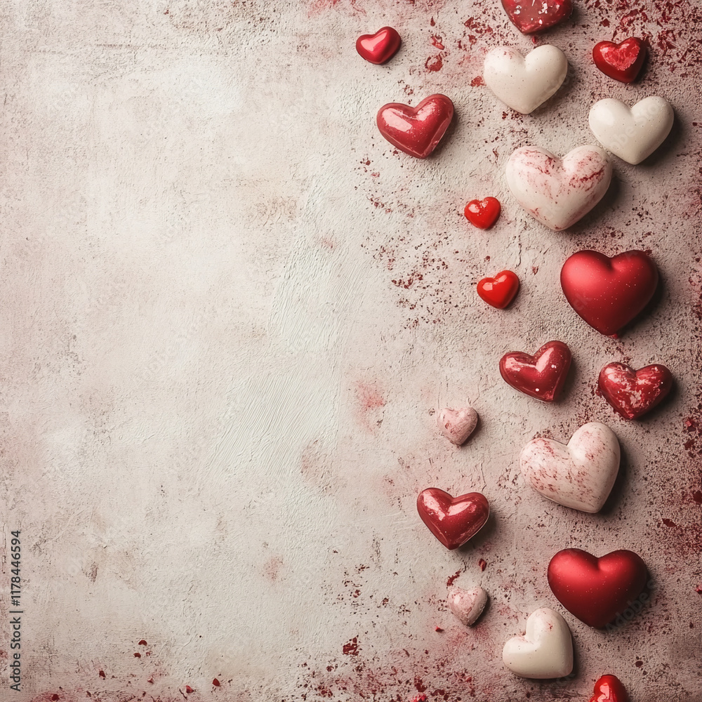 Obraz premium romantic love valentine day background for social media