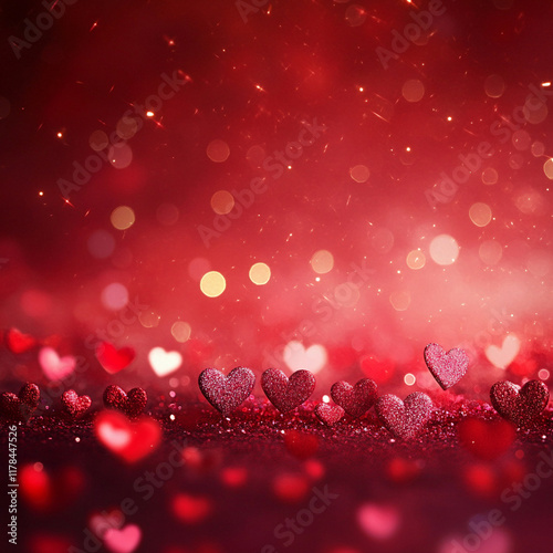 romantic love valentine day background for social media