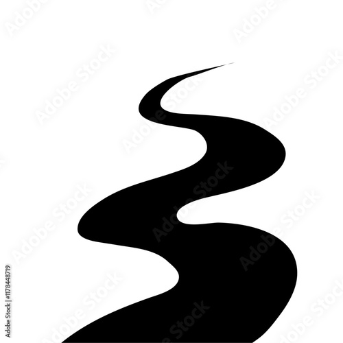 dirt path road vector