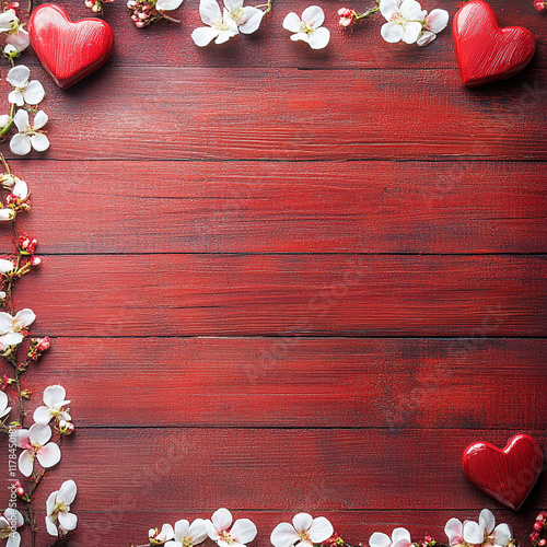 romantic love valentine day background for social media