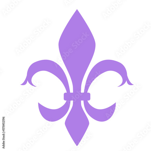 French symbol gold and navy blue design  Scouting organizations