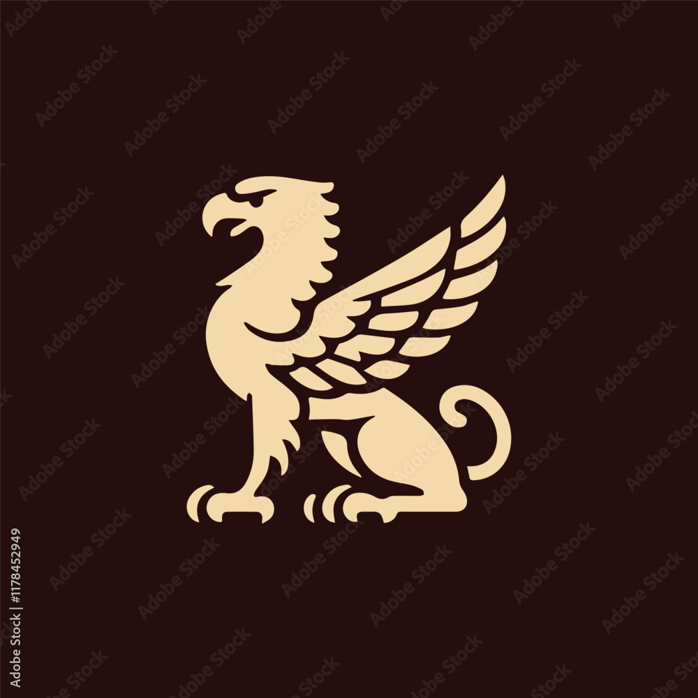 Obraz premium Iconic classic griffin logo