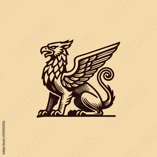 Iconic classic griffin logo