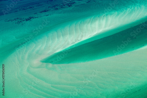 Aerial photography of Shark Bay, Western Australia, Australia photo